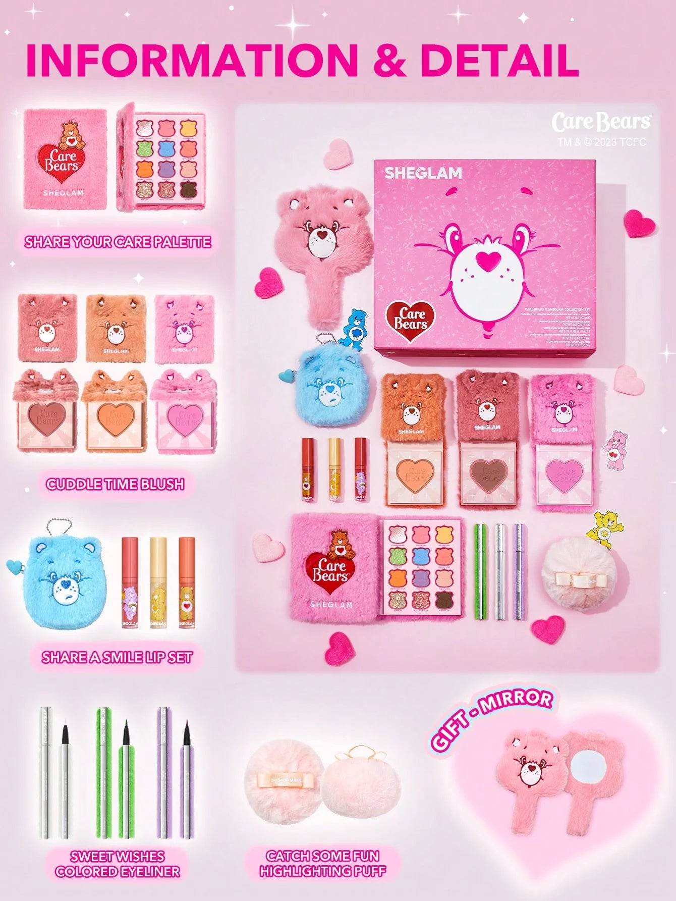 ★︎Care Bears x SHEGLAM★︎