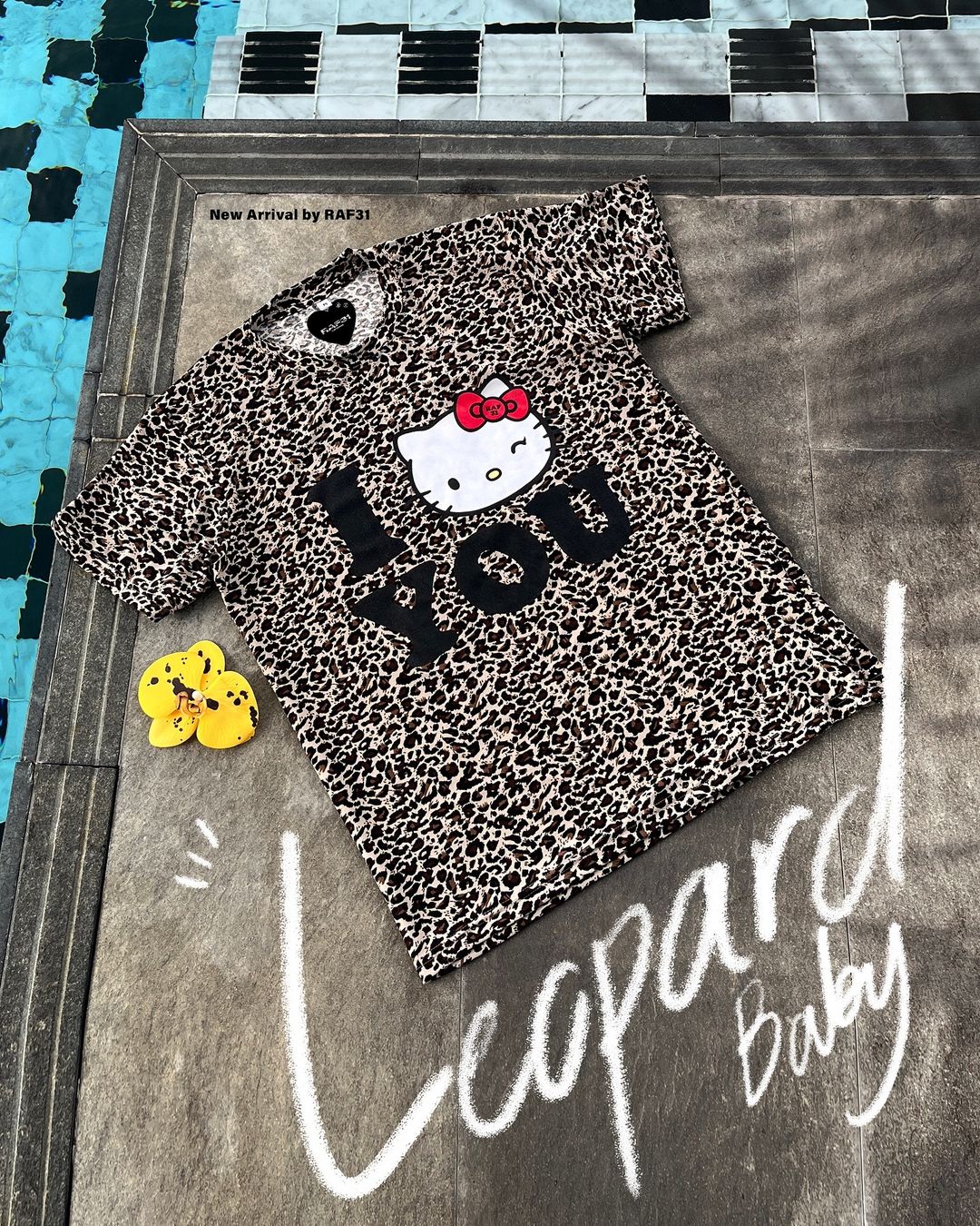 Leopard Baby Tee