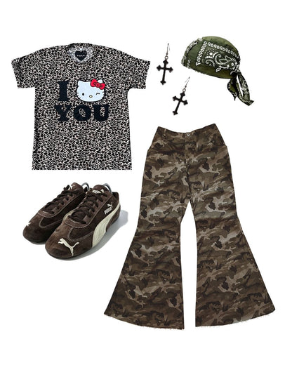 Leopard Baby Tee