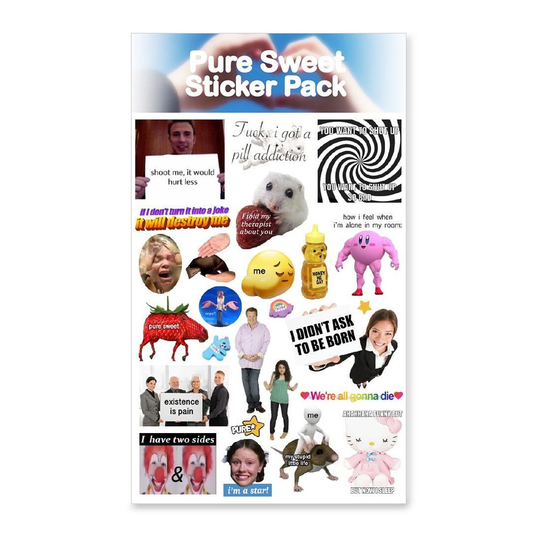 Pure Sweet Sticker Pack 2