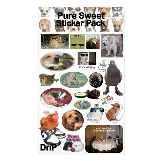 Pure Sweet Sticker Pack 3